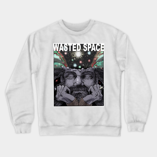 Wasted Space Crewneck Sweatshirt by Froobius